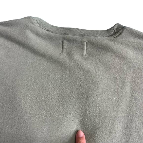 Madewell MWL Lounge Lightweight Sweatshirt Mint Size XS - Picture 5 of 10